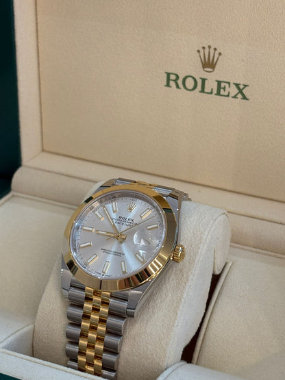 Rolex Datejust 41 126303 Silver Jubilee 2025