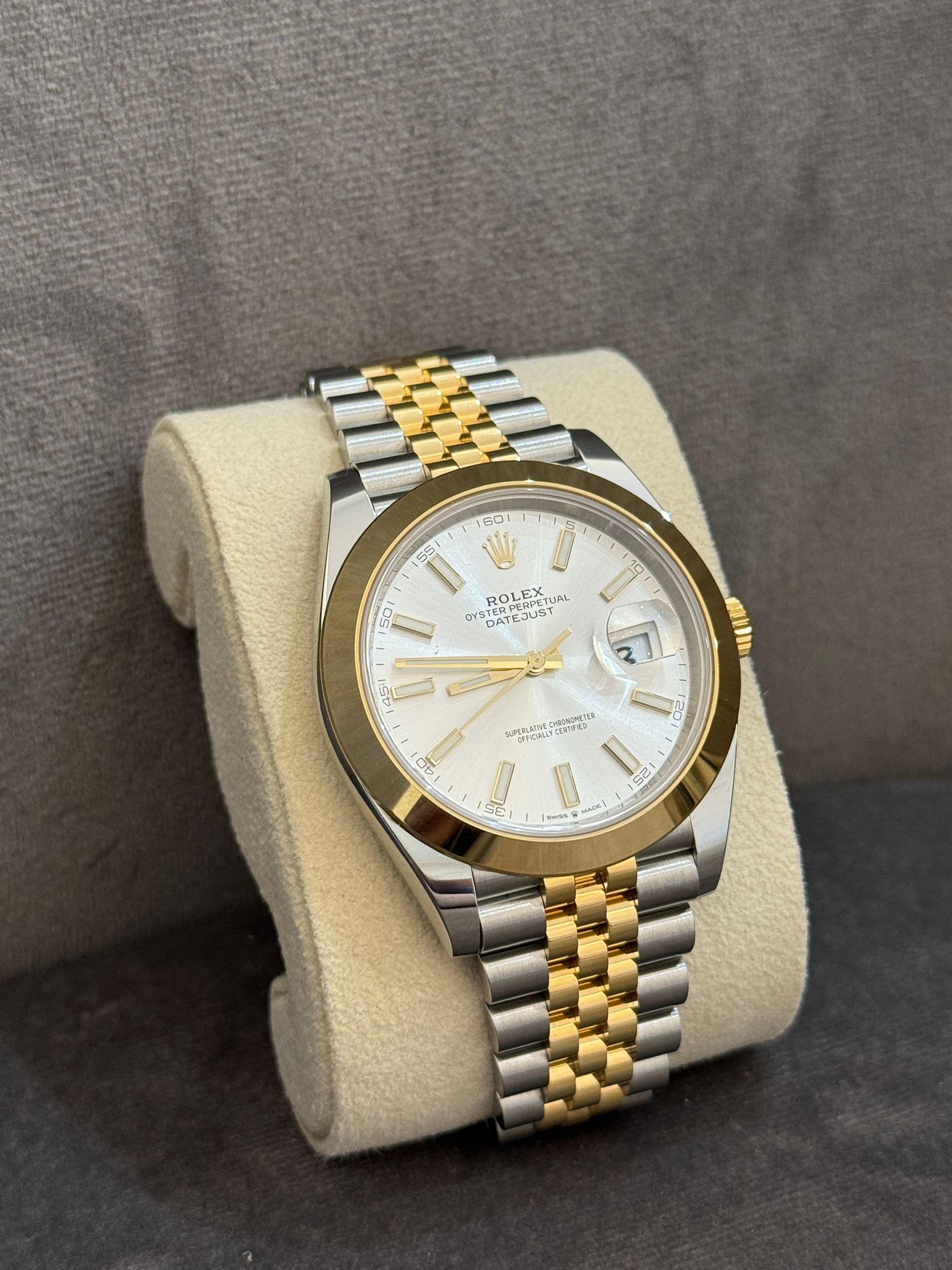 Rolex Datejust 41 126303 Silver Jubilee 2025