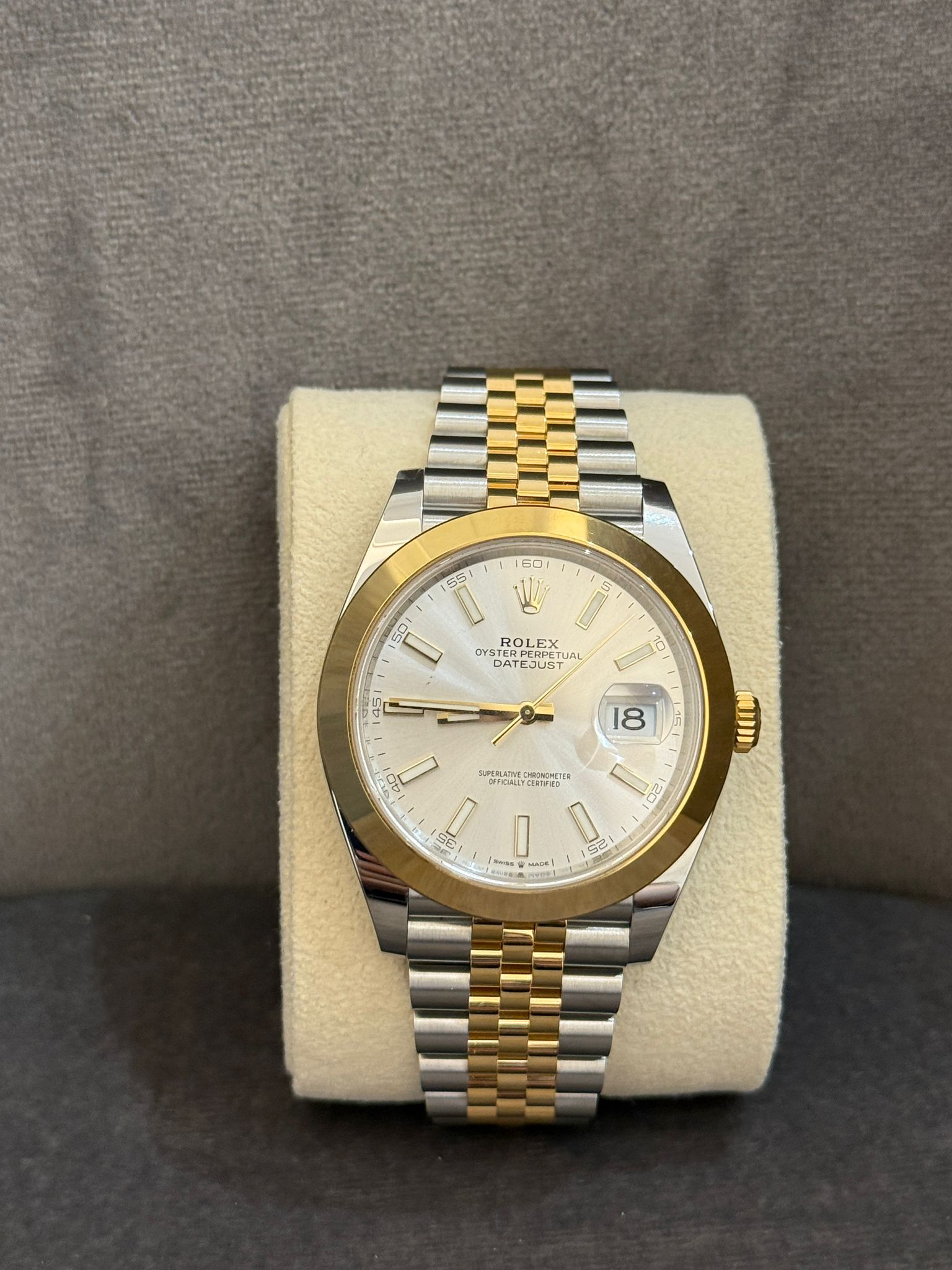 Rolex Datejust 41 126303 Silver Jubilee 2025