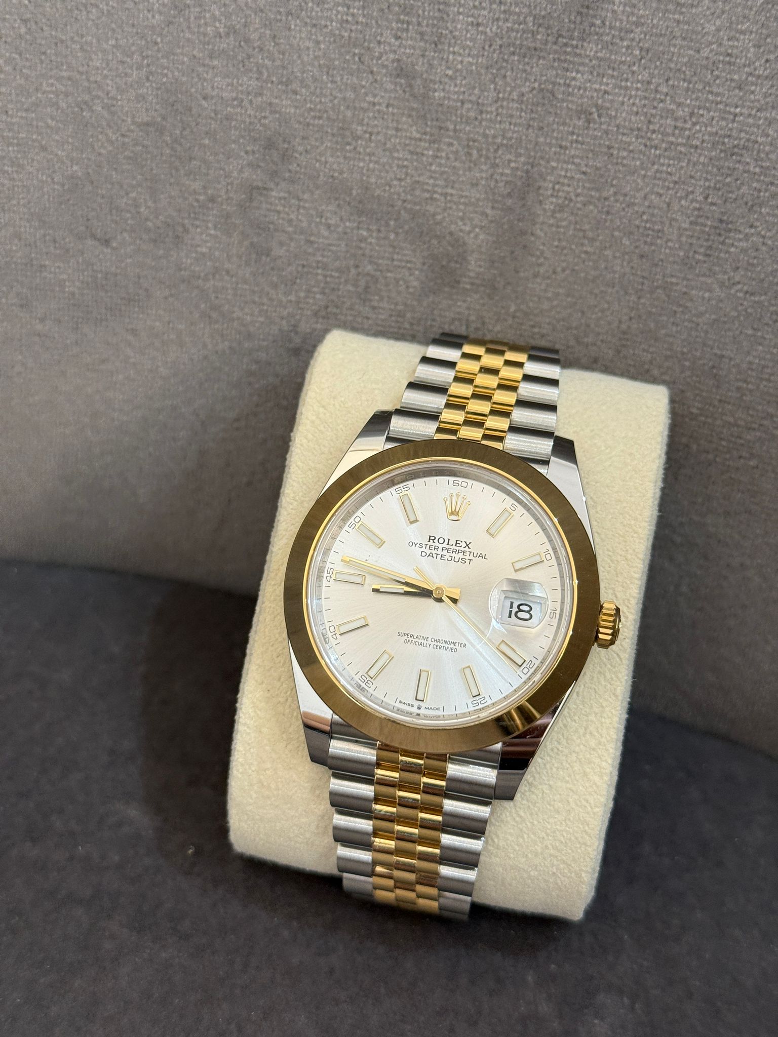 Rolex Datejust 41 126303 Silver Jubilee 2025
