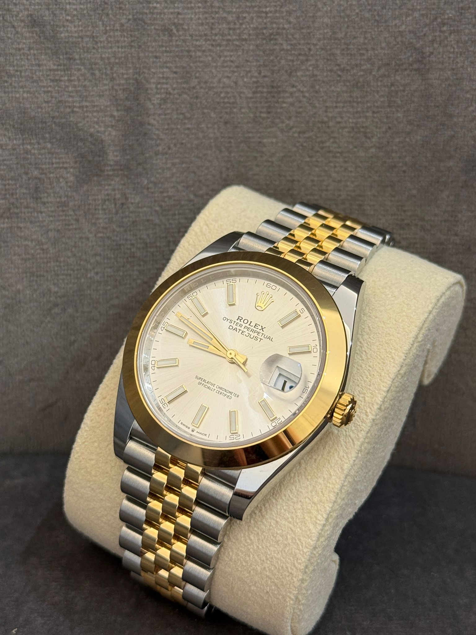 Rolex Datejust 41 126303 Silver Jubilee 2025