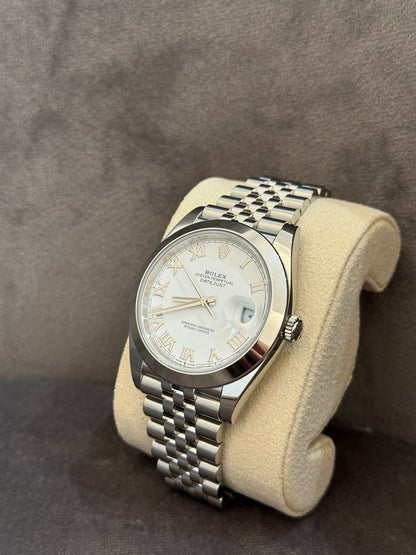 Rolex Datejust 41 126300 White Roman Jubilee 2024