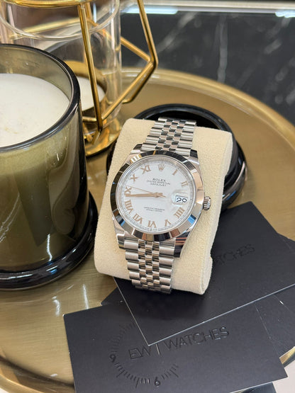 Rolex Datejust 41 126300 White Roman Jubilee 2024