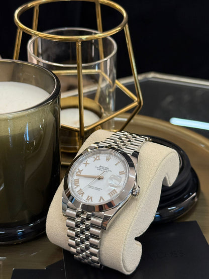 Rolex Datejust 41 126300 White Roman Jubilee 2024