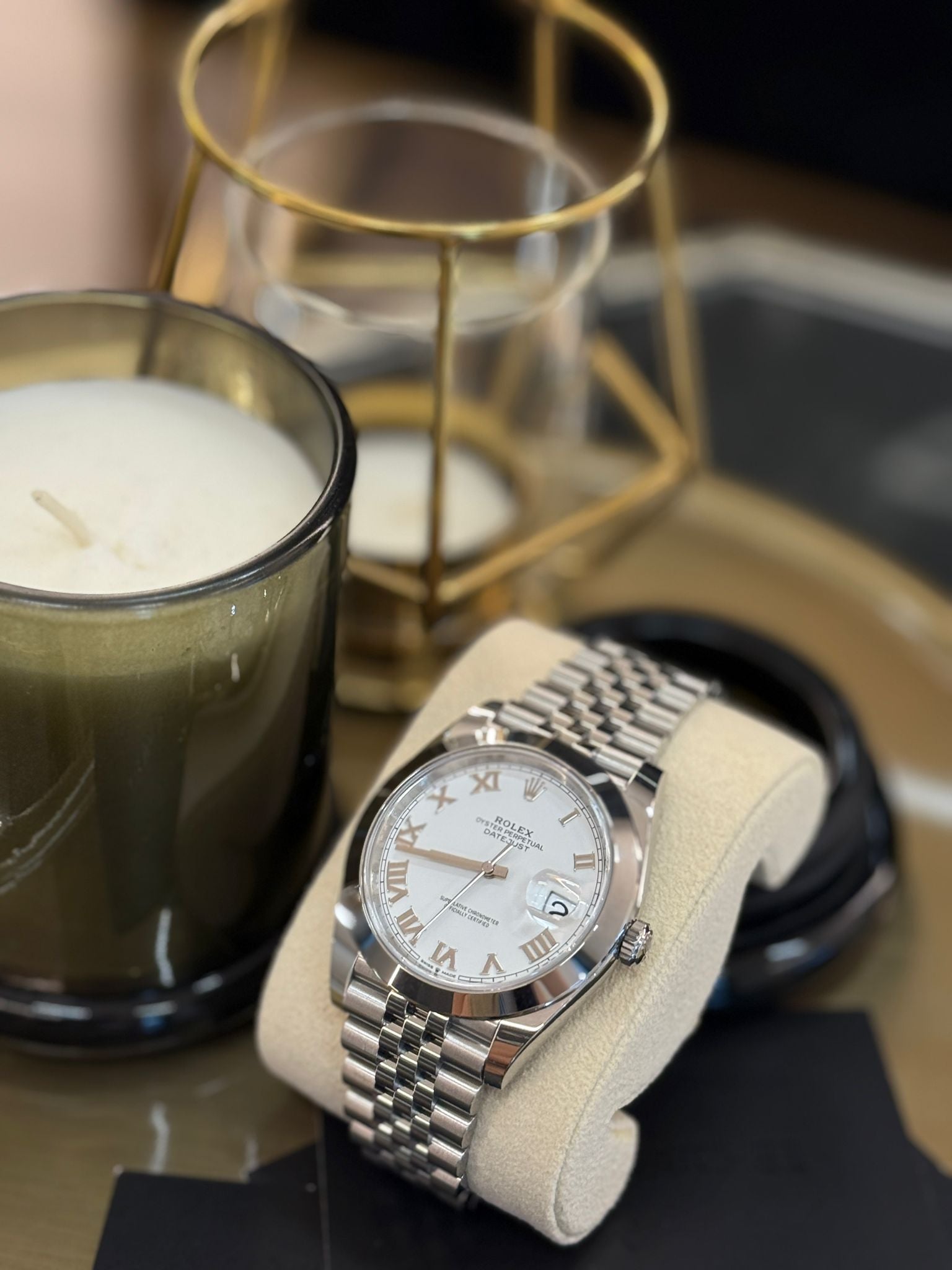 Rolex Datejust 41 126300 White Roman Jubilee 2024