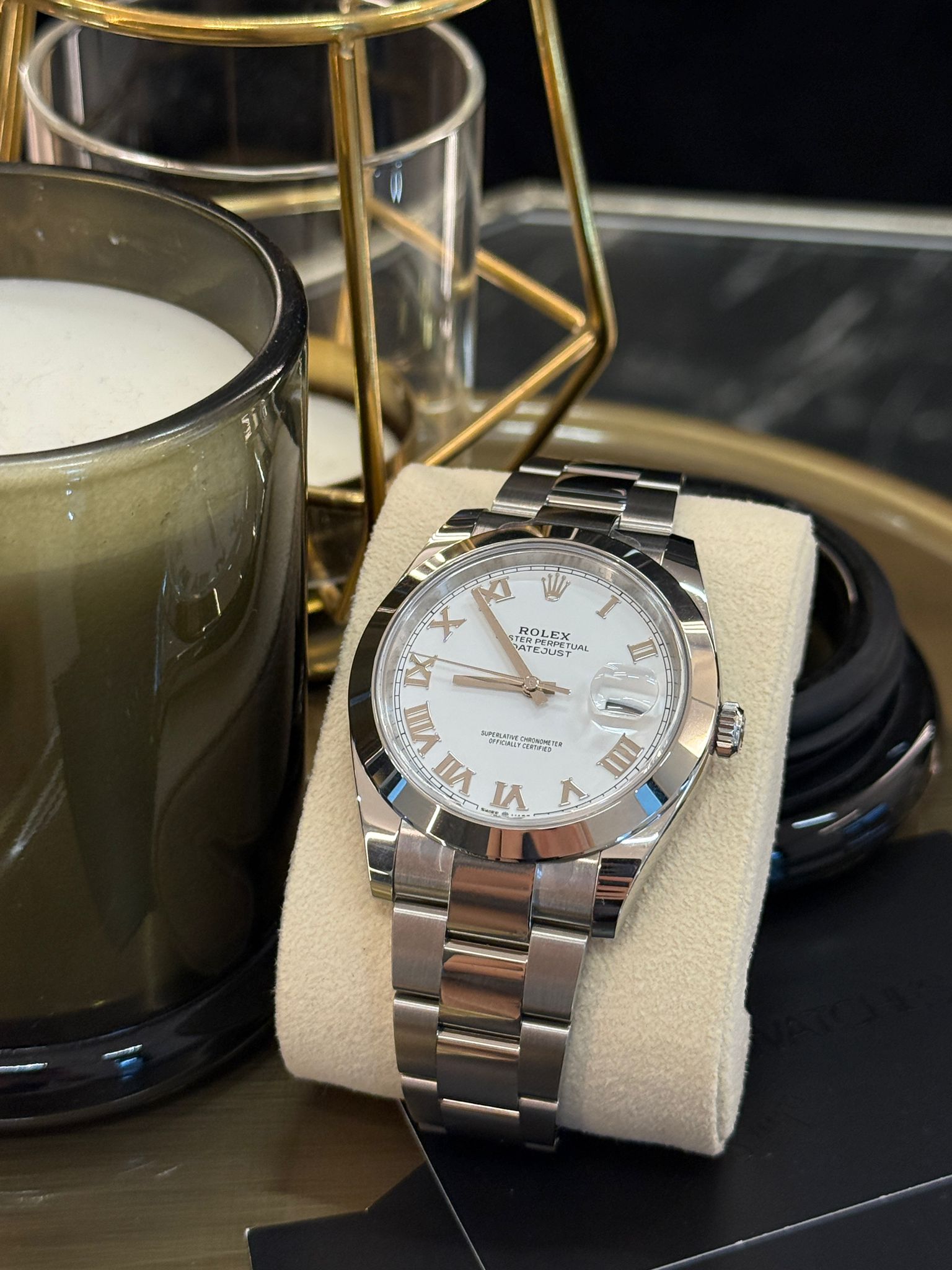 Rolex Datejust 41 126300 White Roman Oyster 2024