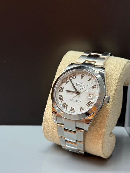 Rolex Datejust 41 126300 White Roman Oyster 2024