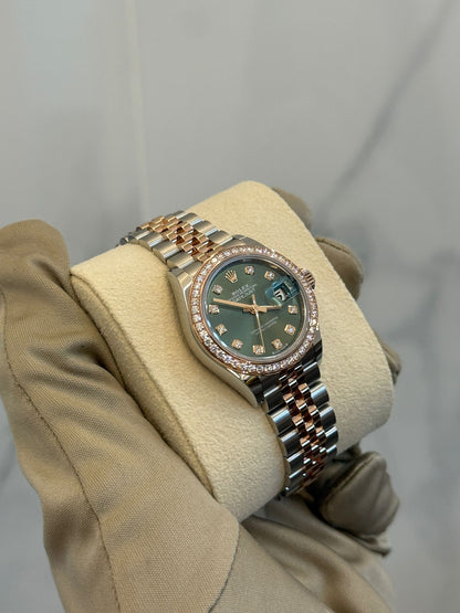 Rolex Lady-Datejust m279381RBR-0007 Green JUB 2025