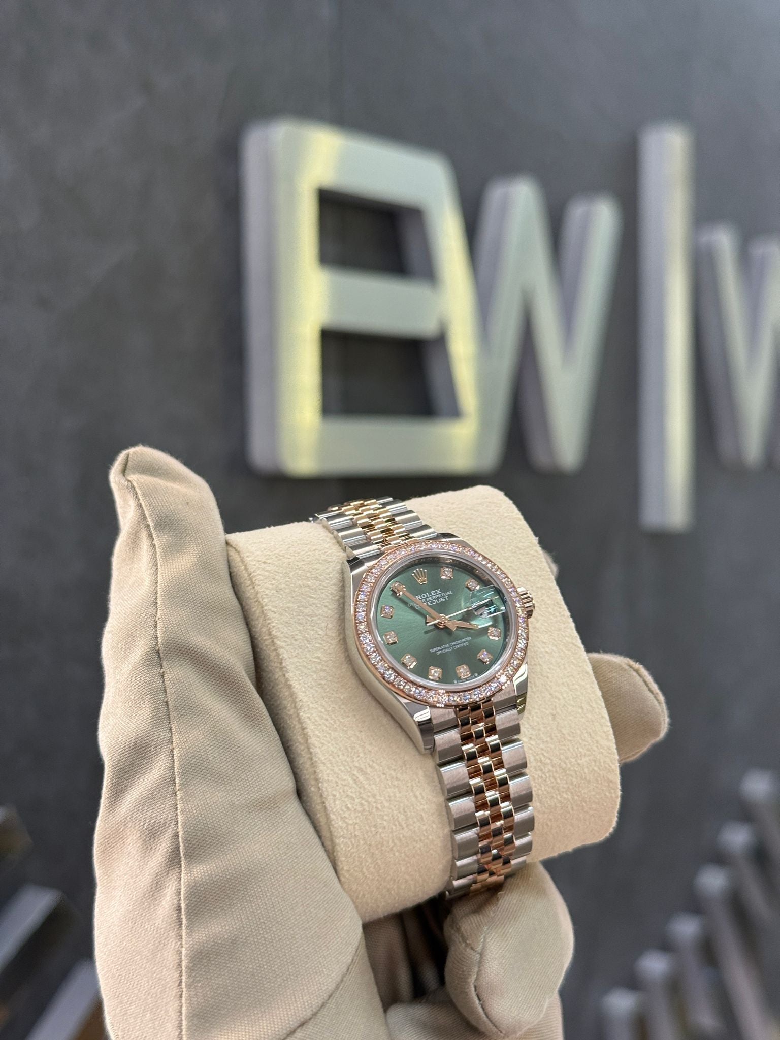 Rolex Lady-Datejust m279381RBR-0007 Green JUB 2025