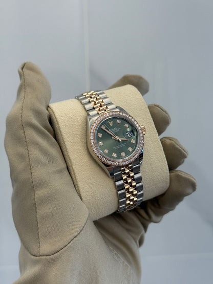 Rolex Lady-Datejust m279381RBR-0007 Green JUB 2025