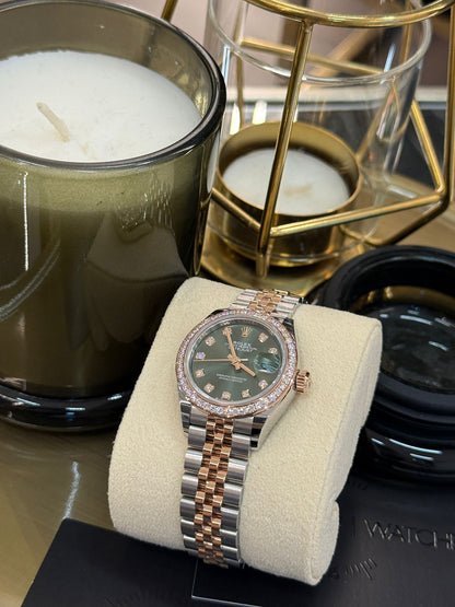 Rolex Lady-Datejust m279381RBR-0007 Green JUB 2025