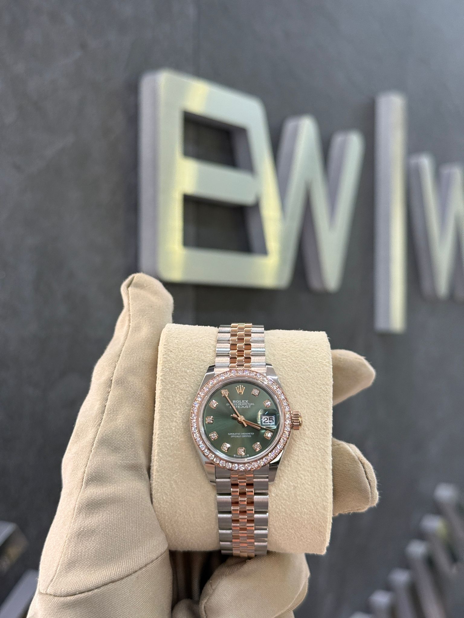Rolex Lady-Datejust m279381RBR-0007 Green JUB 2025