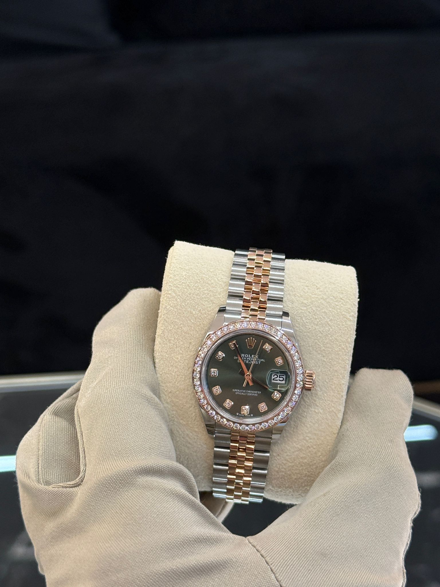 Rolex Lady-Datejust m279381RBR-0007 Green JUB 2025