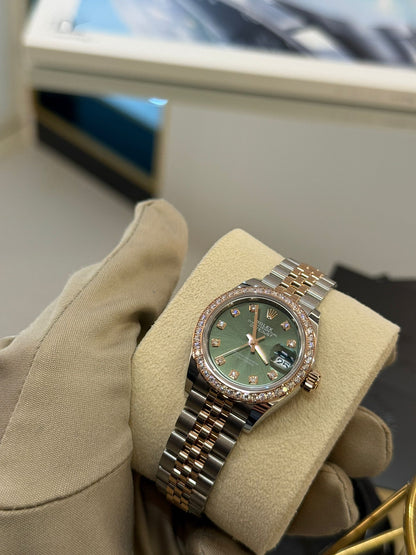 Rolex Lady-Datejust m279381RBR-0007 Green JUB 2025