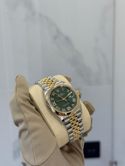 Rolex Datejust 36 126203 Green VIIX Jubilee 2025