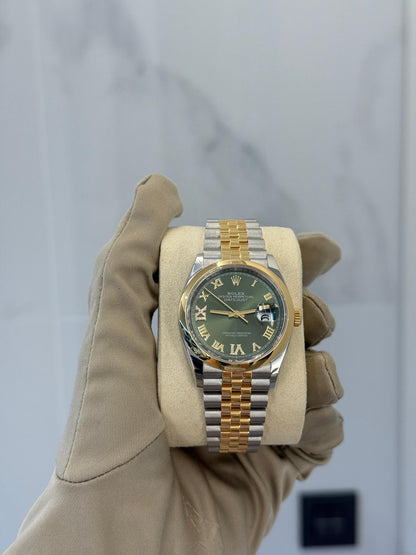 Rolex Datejust 36 126203 Green VIIX Jubilee 2025