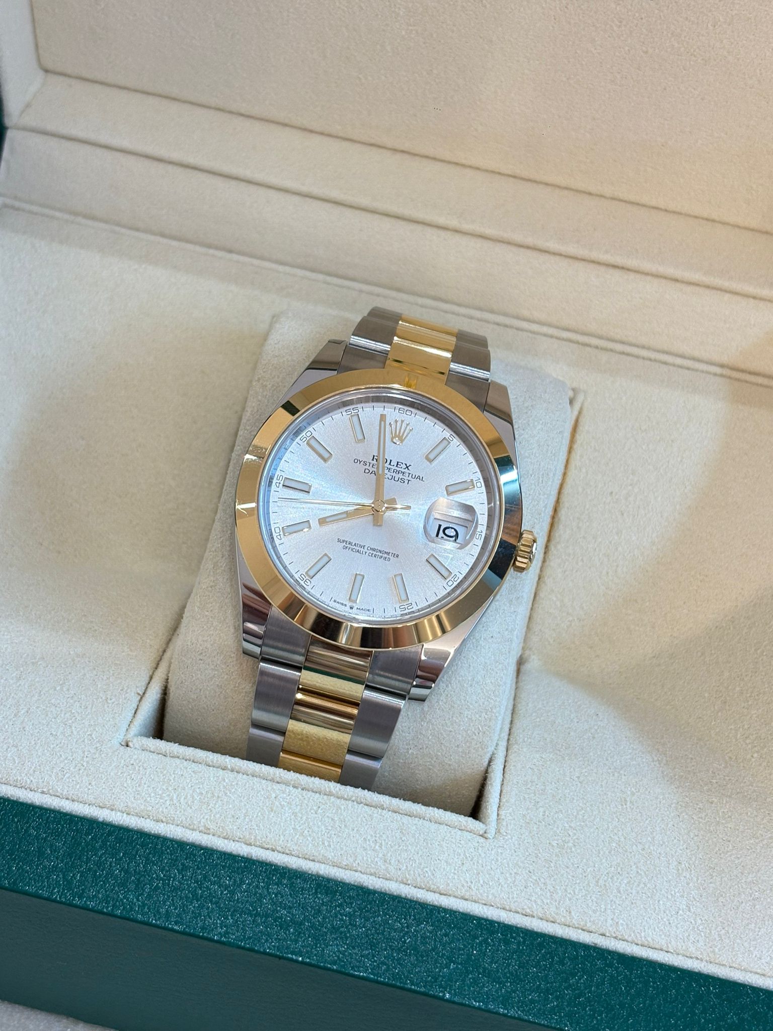 Rolex Datejust 41 126303 Silver Oyster 2025