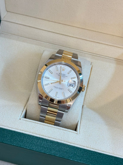 Rolex Datejust 41 126303 Silver Oyster 2025