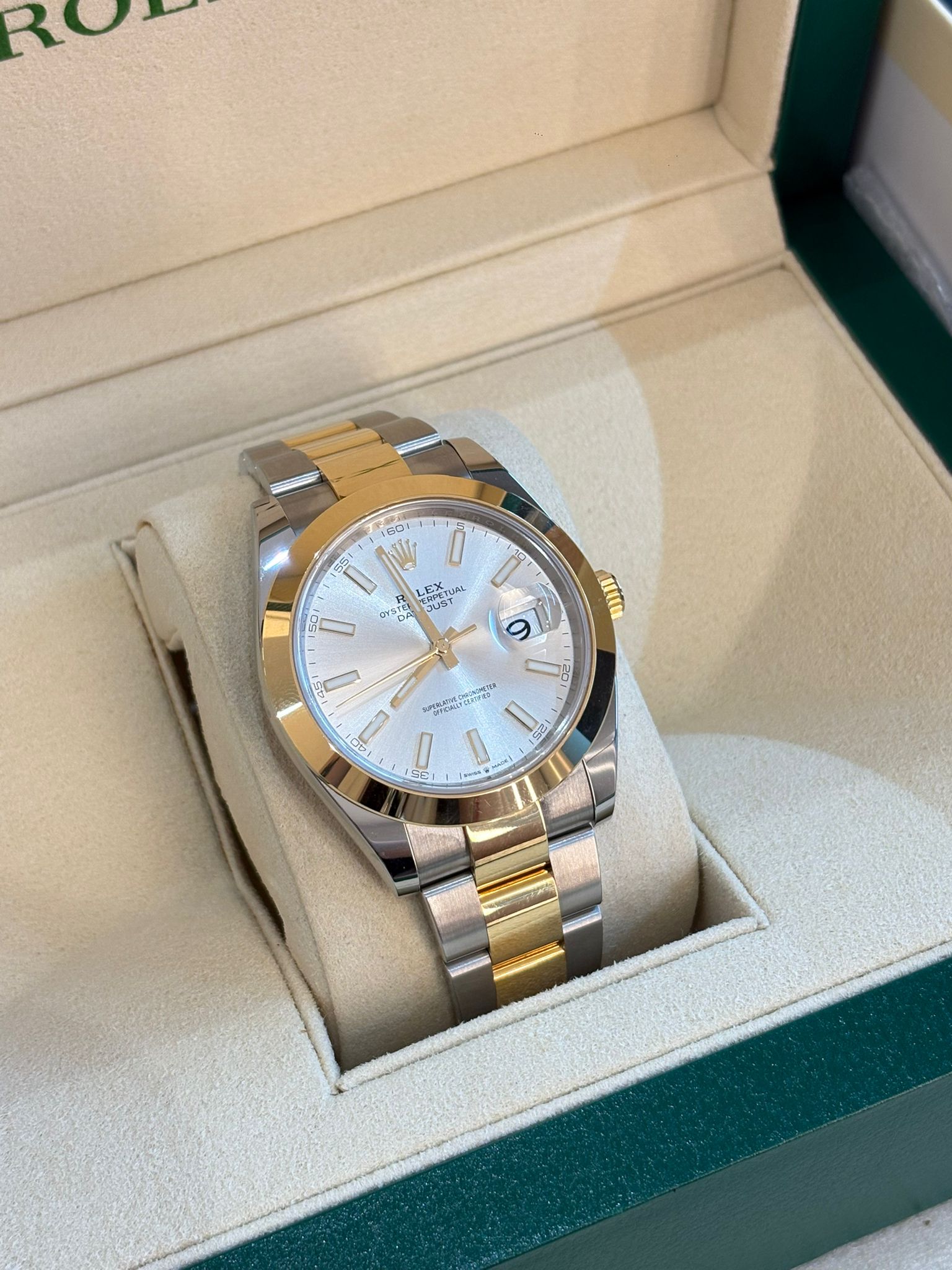 Rolex Datejust 41 126303 Silver Oyster 2025