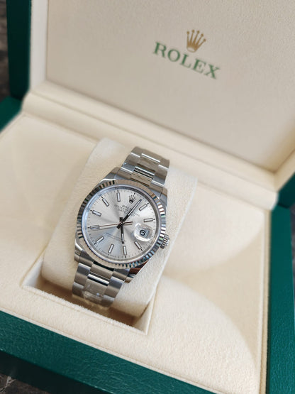 Rolex Datejust 36 126234 Silver Index Oyster 2025