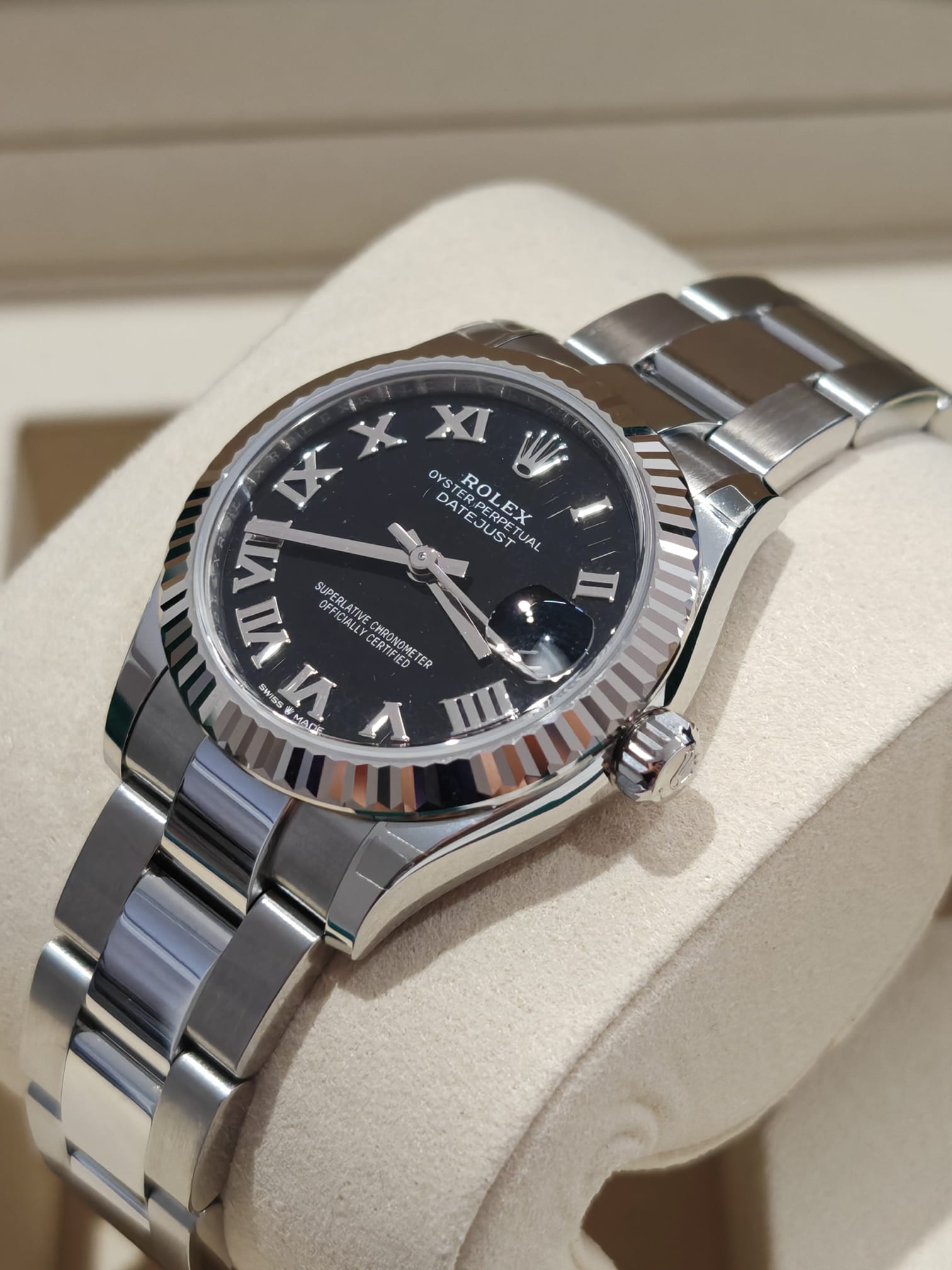 Rolex Datejust 31 278274 Black Roman Oyster 2025
