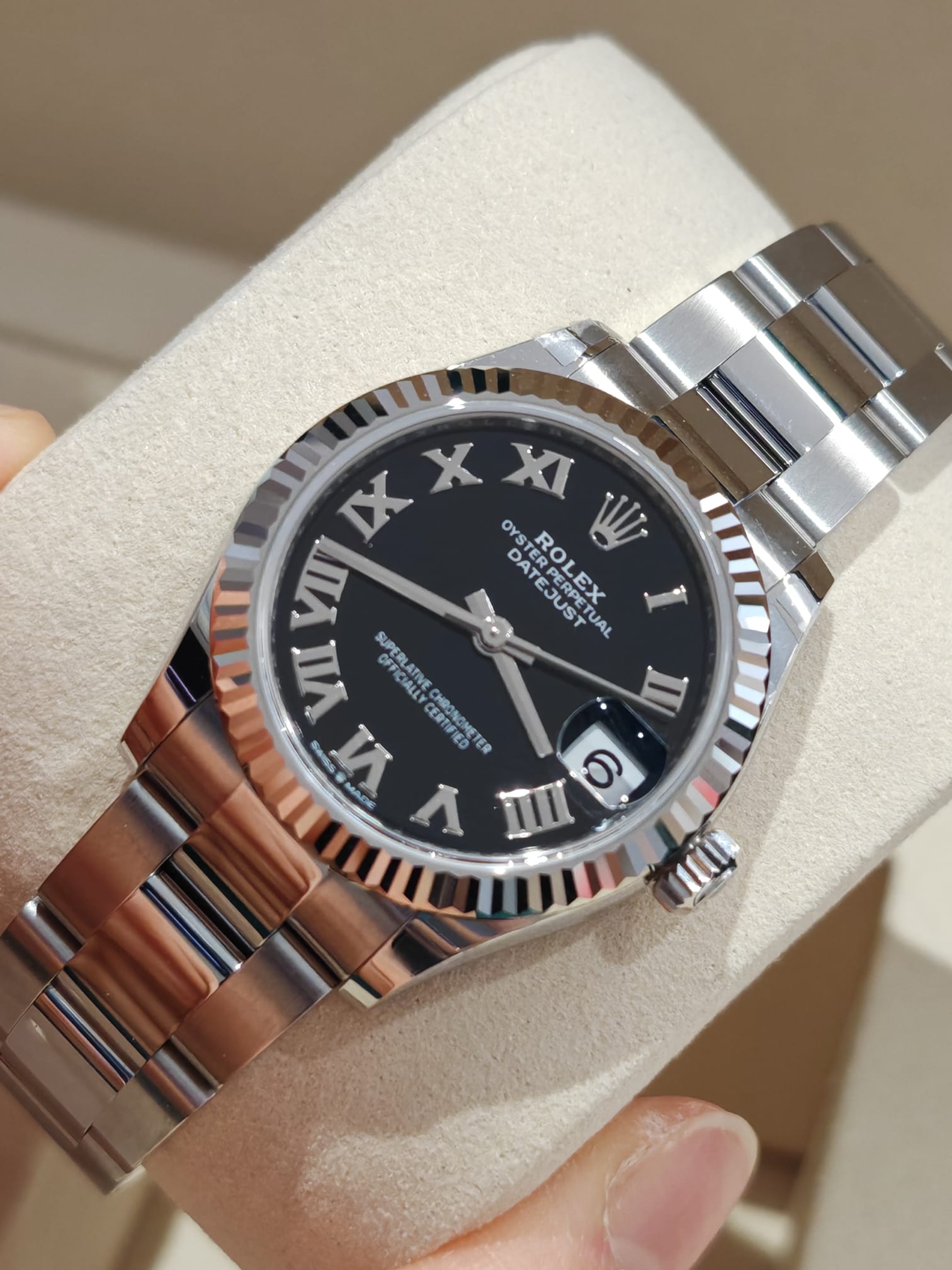Rolex Datejust 31 278274 Black Roman Oyster 2025