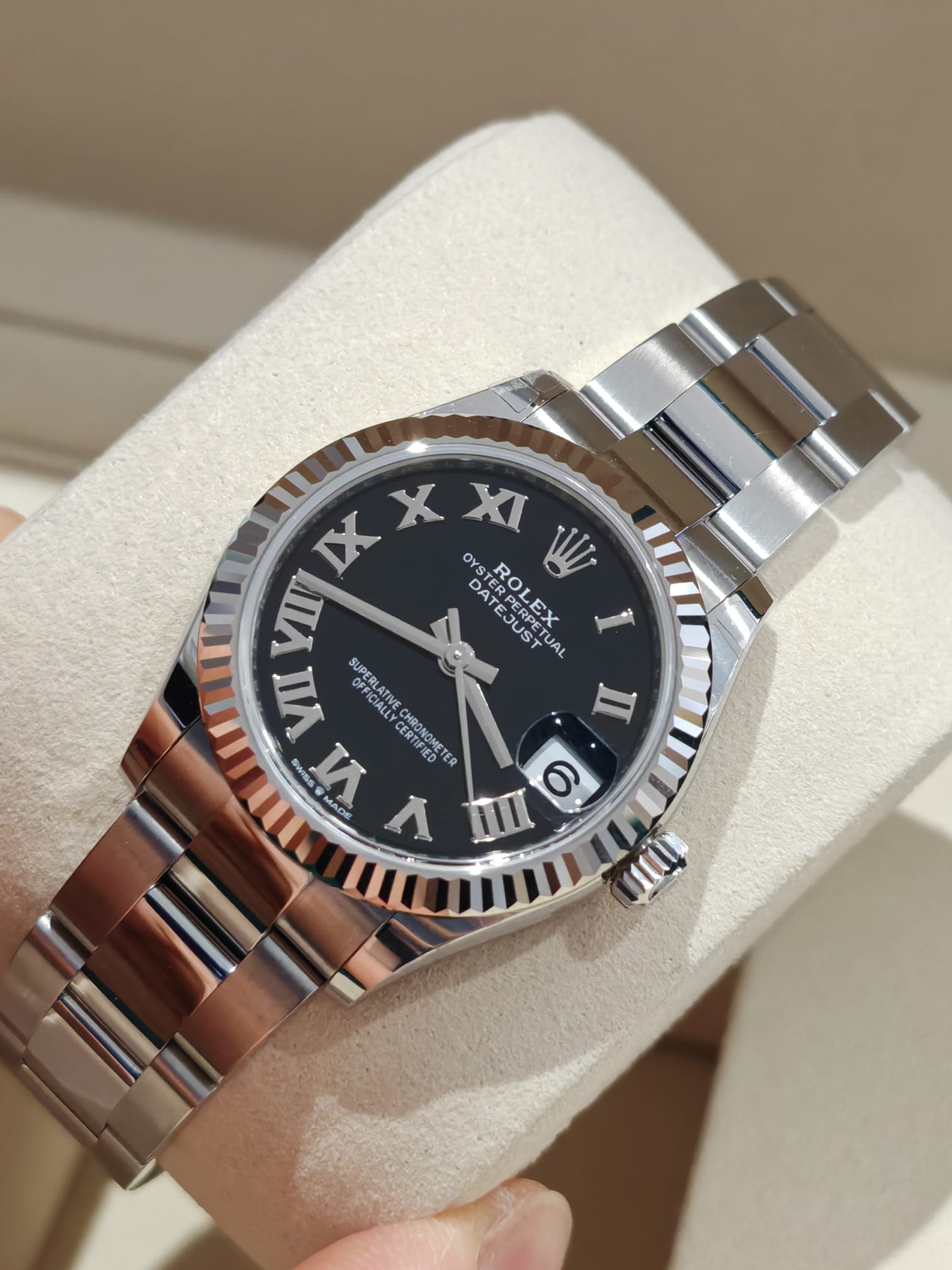 Rolex Datejust 31 278274 Black Roman Oyster 2025