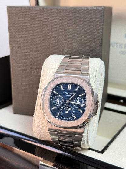 Patek Philippe 5740/1G-001 Nautilus Perpetual Calendar 5740 White Gold / Blue 2026