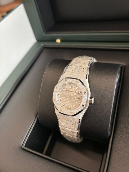 Audemars Piguet Royal Oak Mini Frosted Gold Quartz  67630BC.GG.1312BC.01 2026