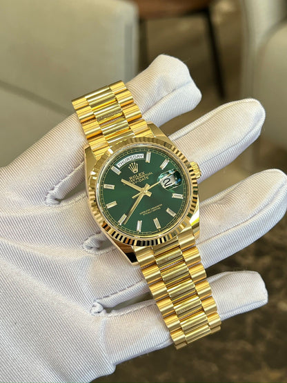 Rolex Day-Date 36 128238A Green 2025