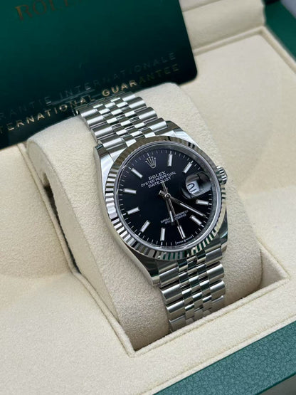 Rolex Datejust 36 126234 BLACK INDEX JUB
