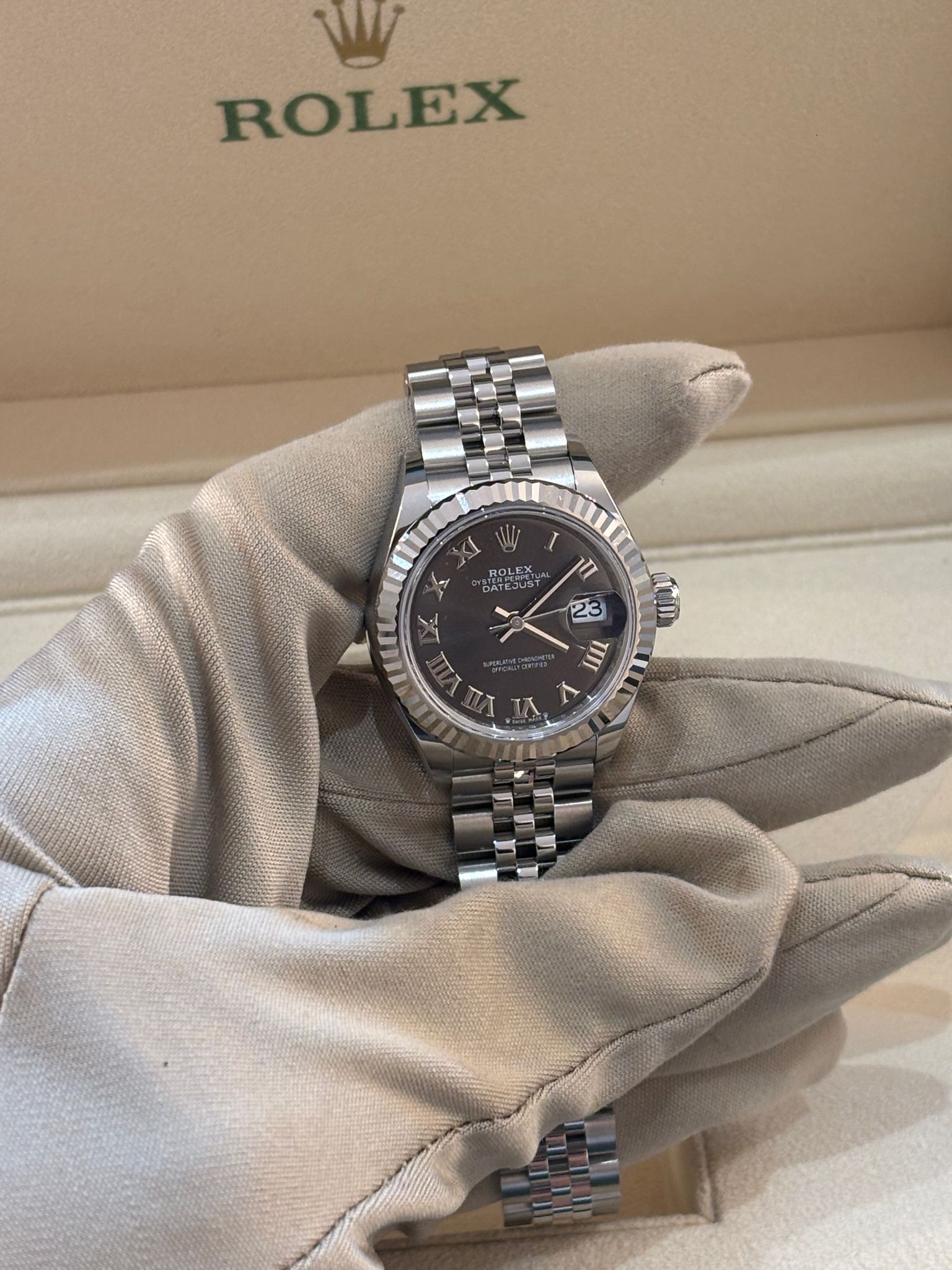 Rolex Lady-Datejust 279174 Grey Roman Jubilee 2025