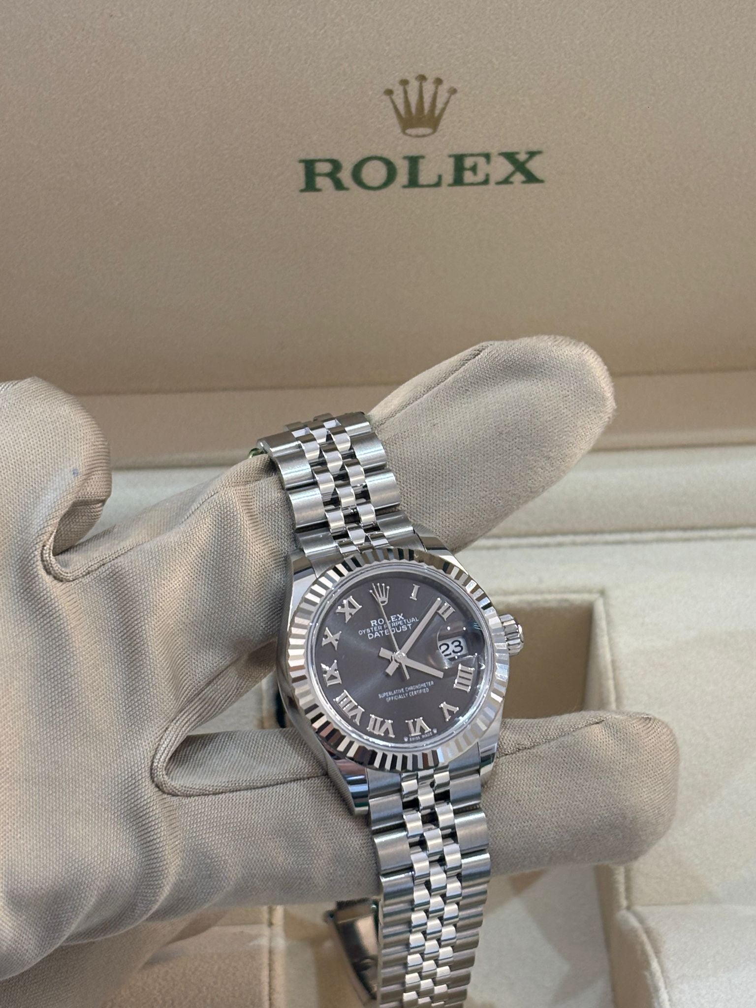 Rolex Lady-Datejust 279174 Grey Roman Jubilee 2025