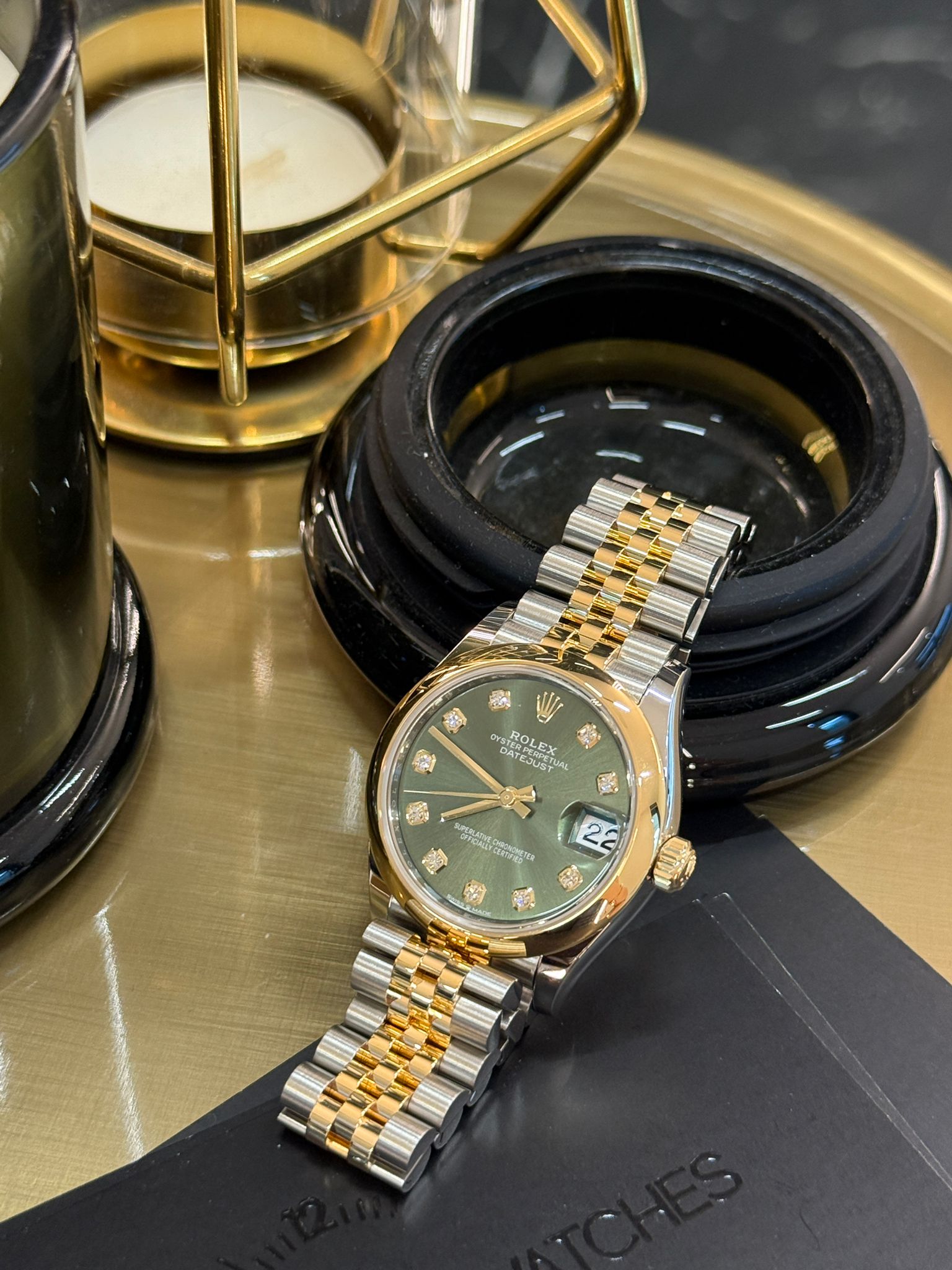 Rolex Datejust 31 278243G Green Jubilee 2025
