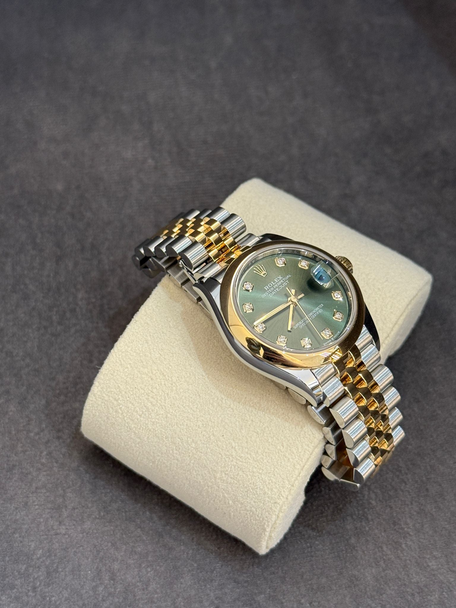 Rolex Datejust 31 278243G Green Jubilee 2025