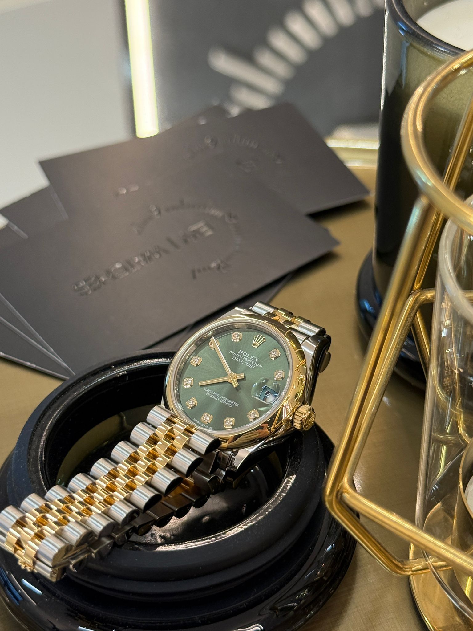 Rolex Datejust 31 278243G Green Jubilee 2025