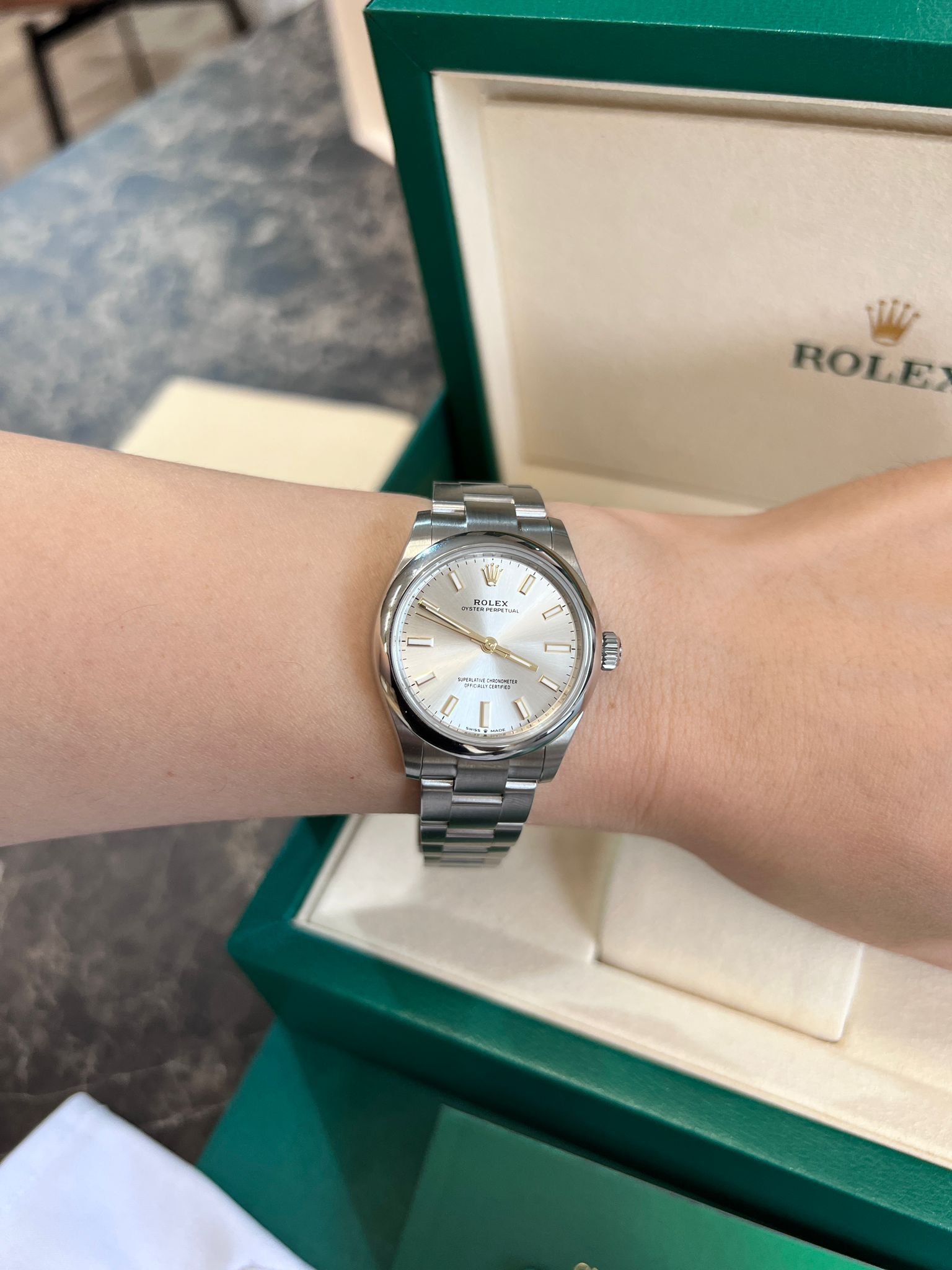 Rolex Oyster Perpetual 31 277200 Silver 2025