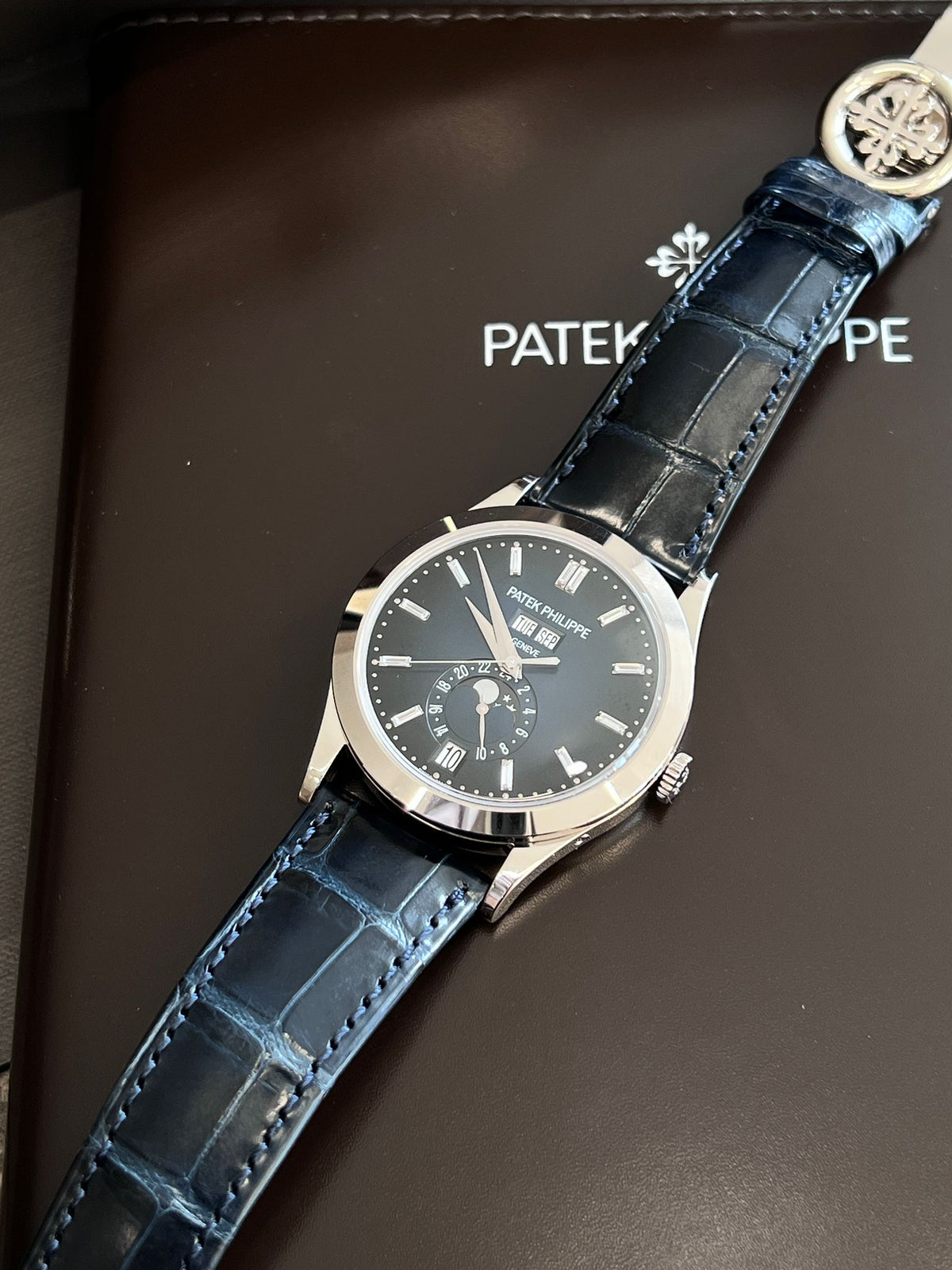 Patek Philippe Annual Calendar 5396G‑017 White‑Gold 38.5 MM Blue Dial 2025