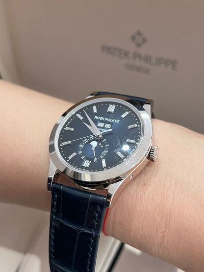 Patek Philippe Annual Calendar 5396G‑017 White‑Gold 38.5 MM Blue Dial 2025
