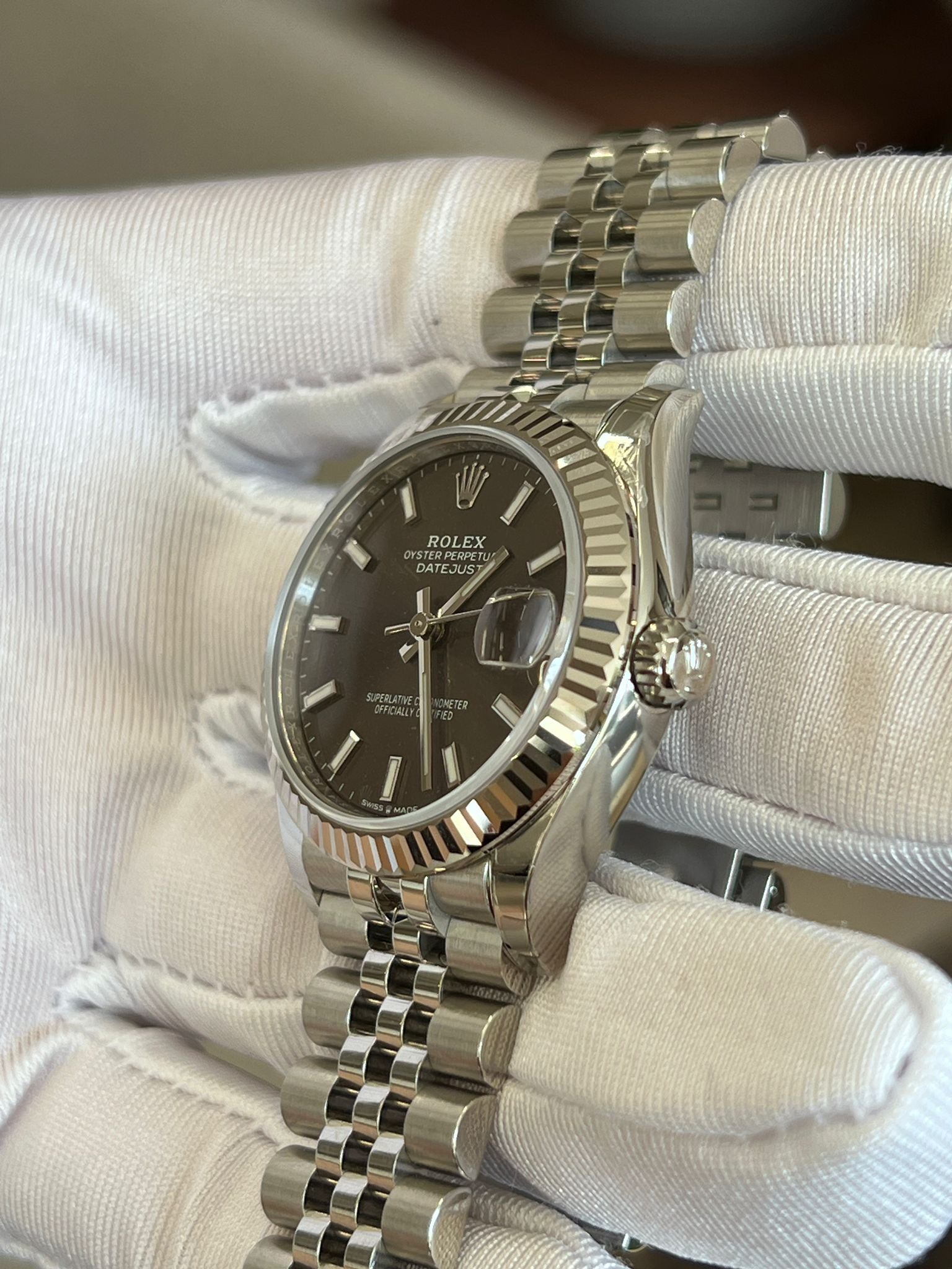 Rolex Datejust 31 278274 Grey Index Jubilee 2025