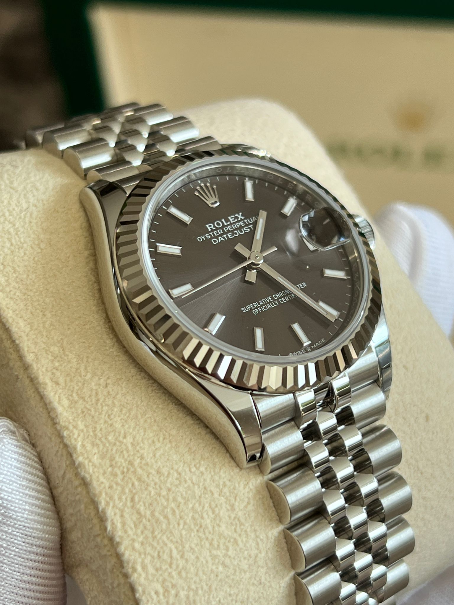 Rolex Datejust 31 278274 Grey Index Jubilee 2025