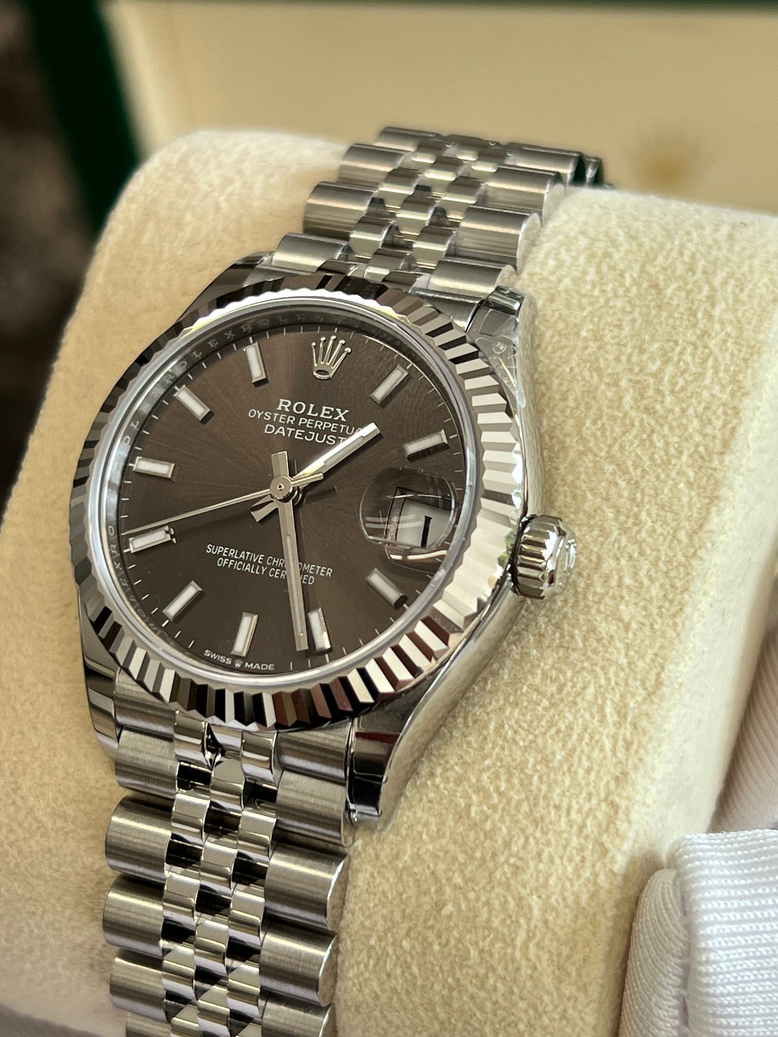 Rolex Datejust 31 278274 Grey Index Jubilee 2025