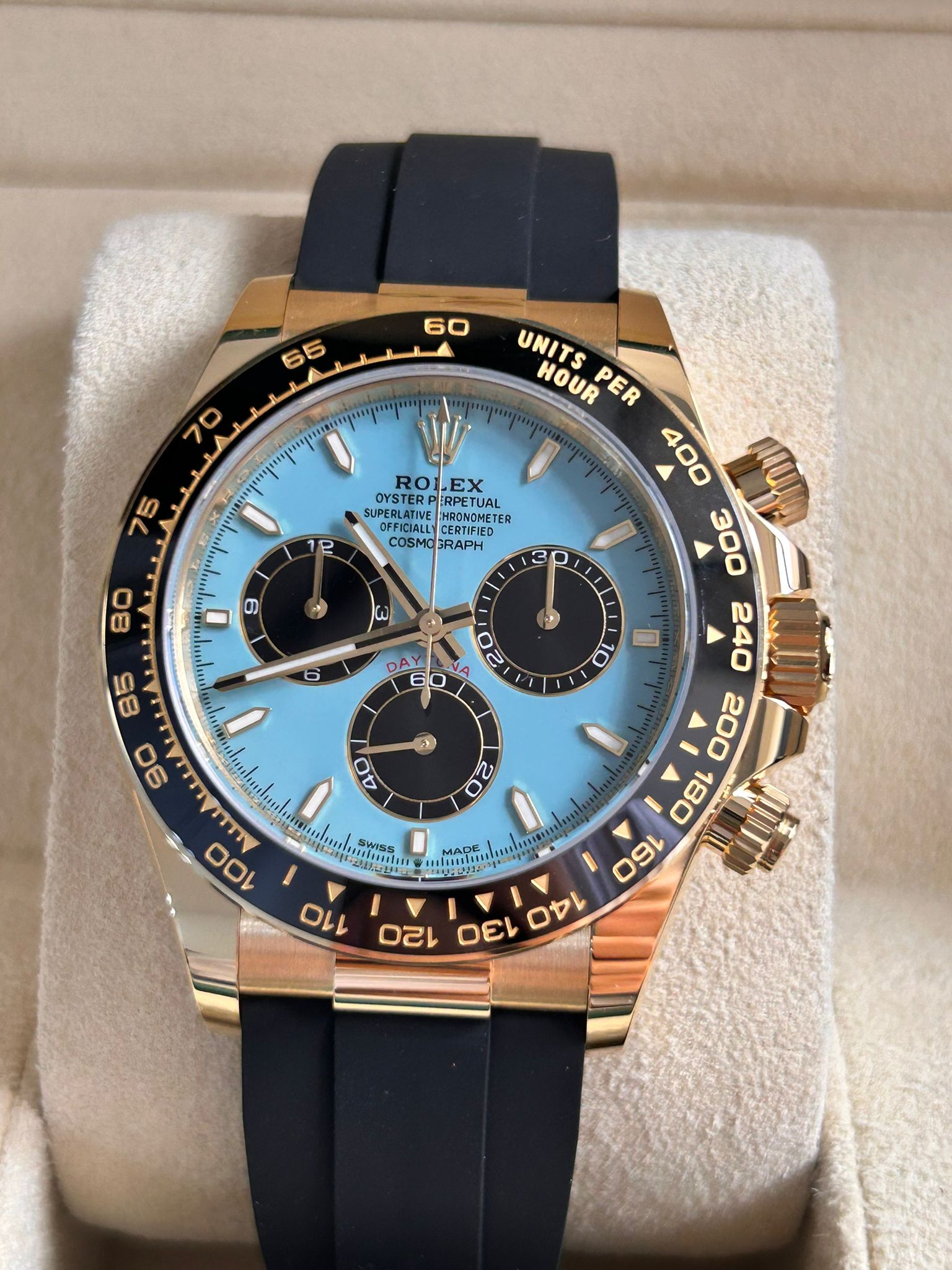 ドージー Rolex Daytona 126518LN Tuequoise – EW Watches