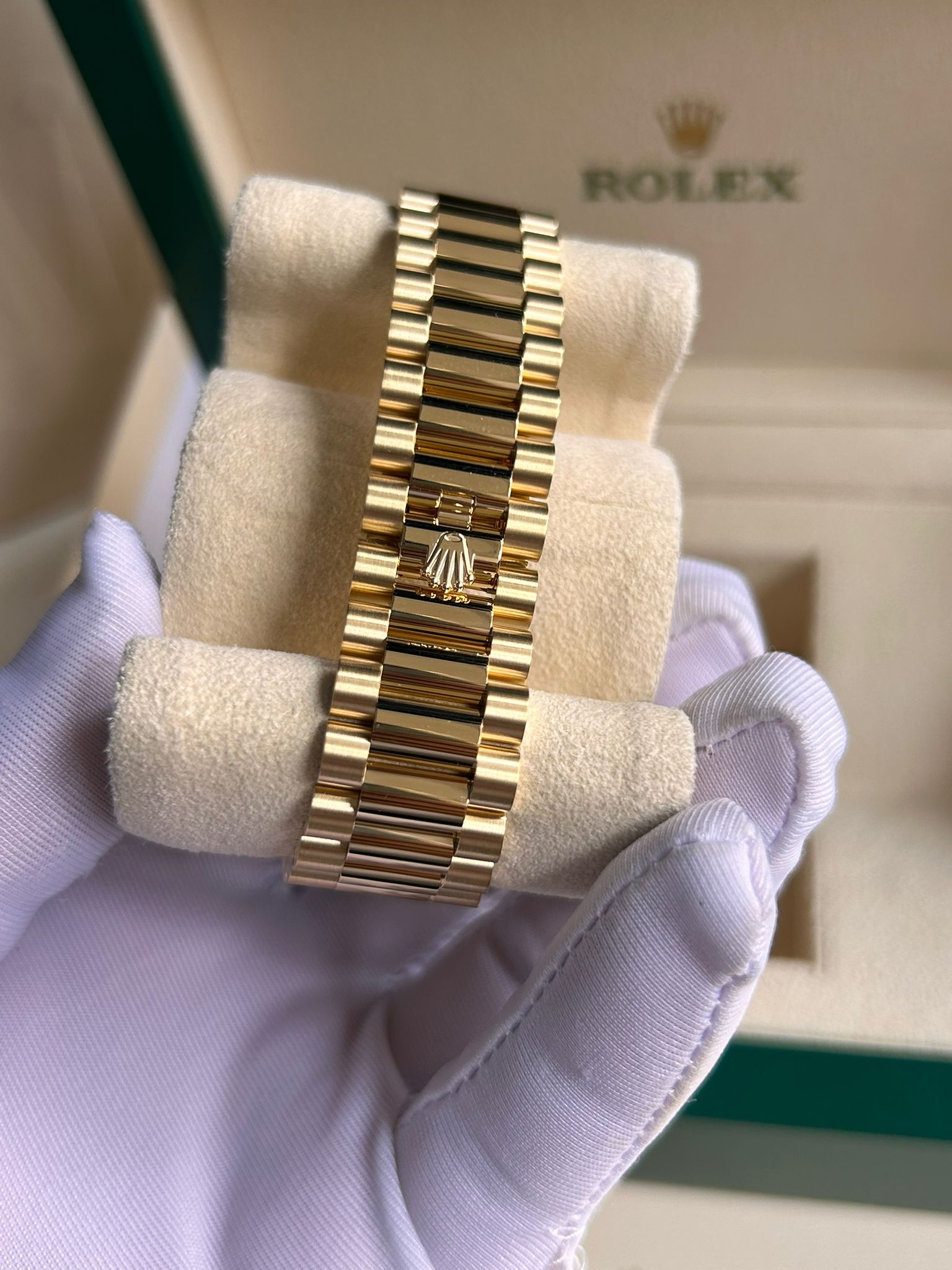 ROLEX Day-Date 36  128348RBR TUEQUOISE