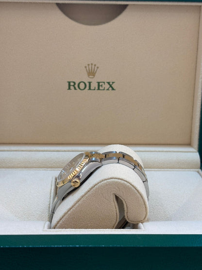 Rolex Lady-Datejust 28 279173G Silver Diamonds Oyster 2026