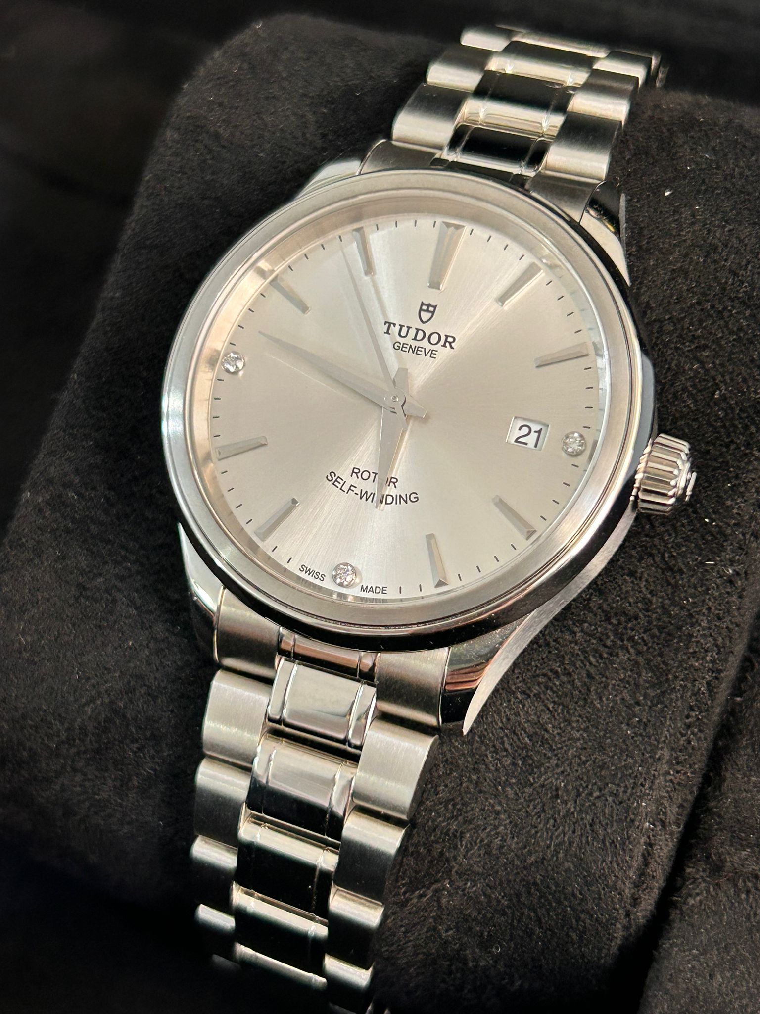Tudor Style12500-0003 SILVER DIAMOND