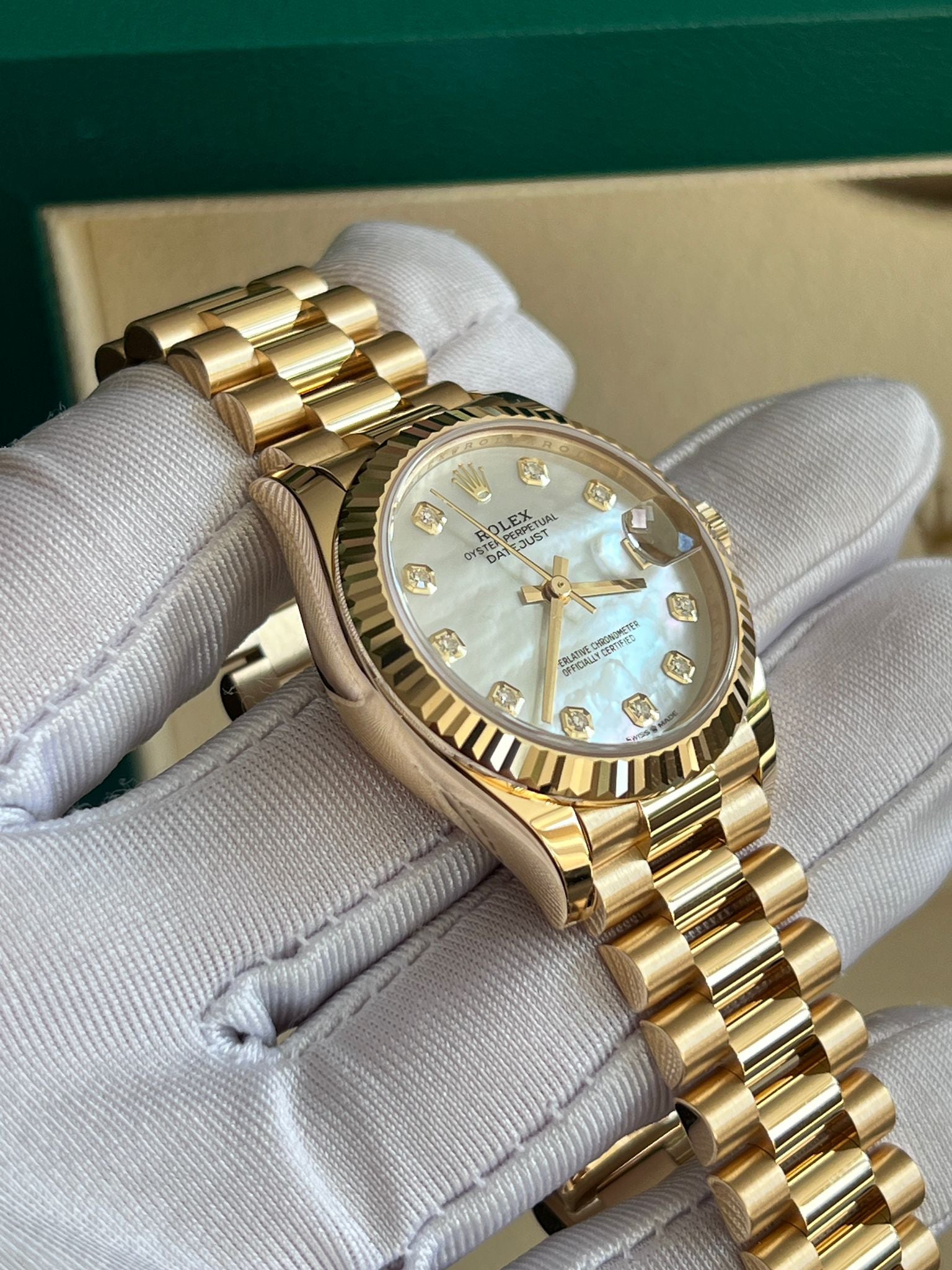 Rolex Datejust 31 278278NG White m278278-0010 2026