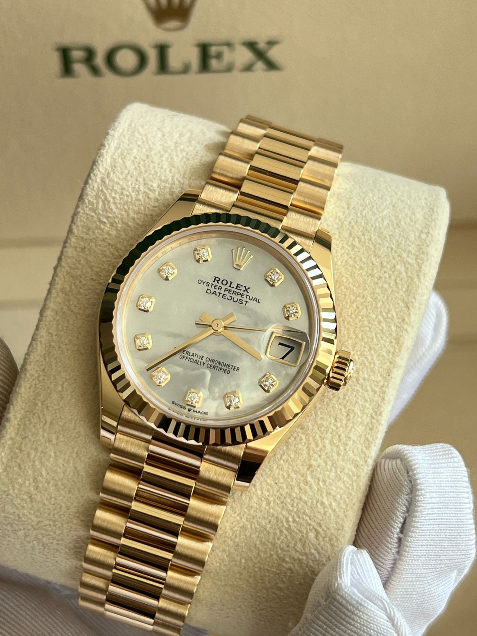 Rolex Datejust 31 278278NG White m278278-0010 2026