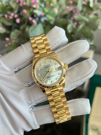 Rolex Datejust 31 278278NG White m278278-0010 2026
