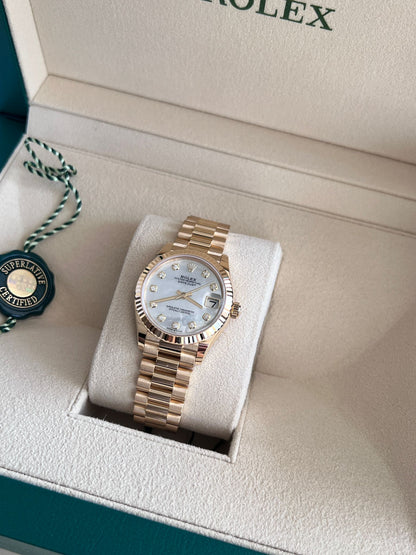 Rolex Datejust 31 278278NG White m278278-0010 2026